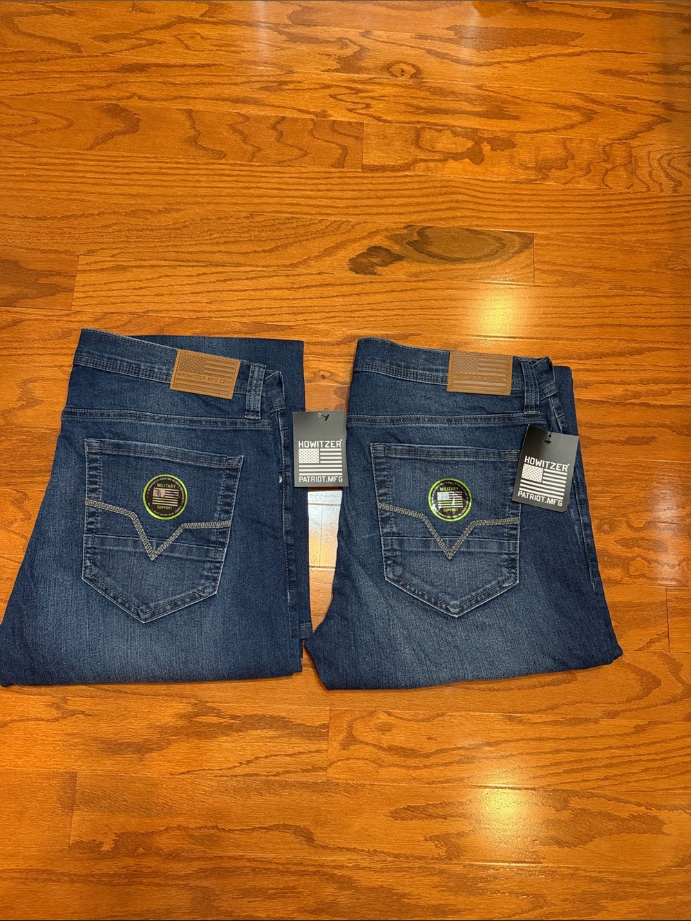 Two pair Men’s Dark Blue Denim Jeans -